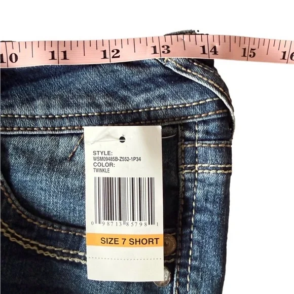 WALLFLOWER 🌸 Luscious Curvy Fit Bootcut Jeans | Size 7 Short | NWT ✨ - Picture 11 of 14